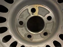 Rear of wheel zoom in on bottom