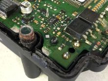 Bad solder joints in the regular place!