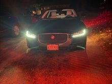 Daytime running lights...at night.