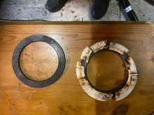 fractured wedge packer prior to silicon repair