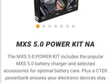 So for $99 I got the mxs 5.0 charger, M8 indicator eyelet, connector clamp, a portable battery charger, the the free accessory I picked was the CTEK carry case listed at $49. 
