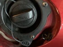 Gas cap.