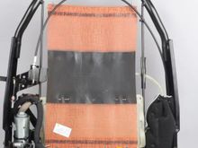 The upper seat plug is circled here there’s a lower seat plug on the frame too. I don’t apparently have a picture of it.  And if I recall correctly from the wiring diagram, power comes into the lower seat elements goes through it then goes into the upper seat. Element goes through it, and then goes off to probably a ground.