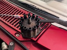 Old distributor cap off