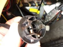 degraded tail light socket, this is the better of the two!