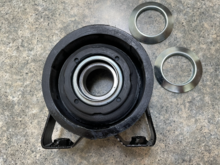 Notice the drooping in the rubber to the bolt side now looking from the other ide