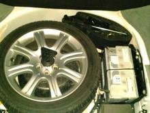 Spare, Tire Tools, and Battery