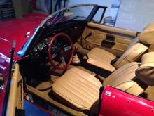 Leather seat package