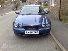 Front of the car after the new 'mesh' grille was put in (not sure it can be seen really