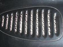 Hood/Bonnet Vent with Grille