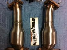 2003-2006 Jaguar XKR Downpipes
http://namelessperformance.com/products/jaguar/xkr-2003-2006/2003-2006-jaguar-xkr-xjr-downpipes/
Promo Code: JAGFORUMDP ($75 off)