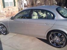 2003 s type detailed today by atlanta mobile detailing