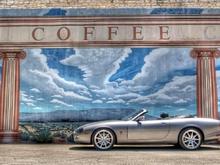 Lampasas Coffee mural