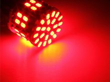 red LED bulb illuminated