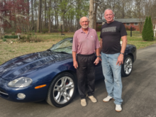 Wayne and Me With my 2003RagJag.
Wayne is the great looking con the left.