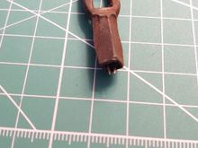 Snapped off end of cable that hooks onto small Brembo parkbrake caliper.