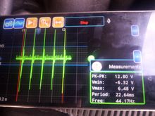 coil pin #3 Trigger Pulses