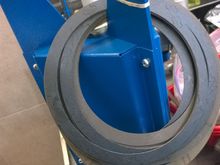 this is the new TCC material, I forgot to take a picture before the converter was welded shut.