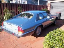 After. We passed the XJS to our late son's partner.