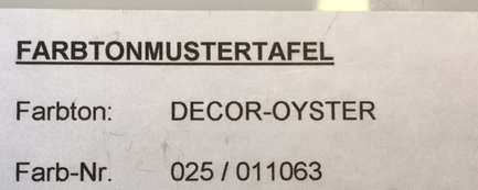 This label was sent to me by BBS, tge actual original paint code but l have been unable to decode it.