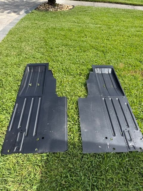 Had to modify pans provided by the P.O. but available in sections from the usuals 