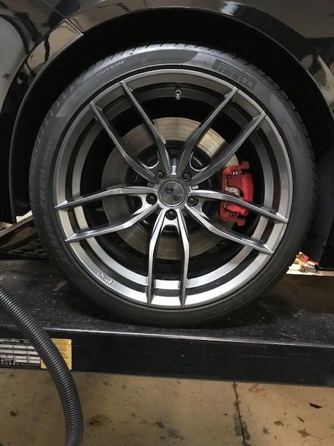 Wheels and Tires/Axles - Niche Vosso M204 Wheels & Tires - Used - 2014 to 2020 Jaguar F-Type - Waterford, MI 48328, United States