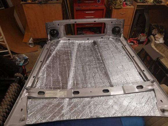 Hood sound and heat shielding