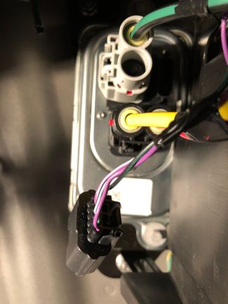 With “purple” wire clip disconnected (disabled)