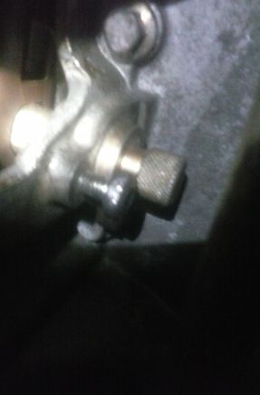 stopper for the cranshaft pulley