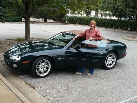 High Maintenance?  No problem. She and her Jag are both worth every penny.