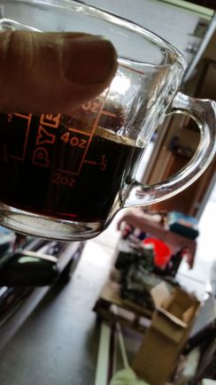 Nasty old fluid!