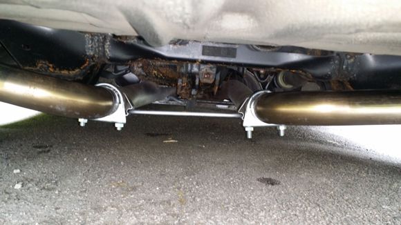 Clamps in place. Used some sealent to ensure no leaks too