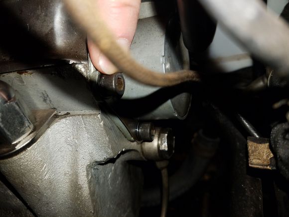 The bolts that hold this in are Allen heads? What?  I was expecting more slot heads (And I would have replaced them)