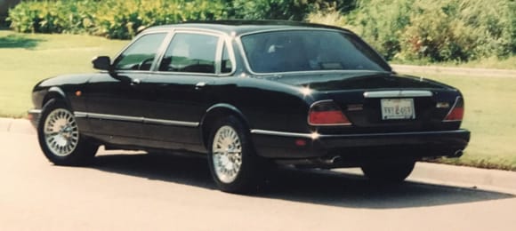 This was my second Jaguar, a 1998 Vandan Plas, black. It replaced my 1996 BRG AT THE one that was totaled in a car wreck.