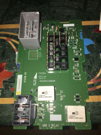 There are two micro relays, I would guess they cost about 50 cents each. I will test them to see which one is defective but I would just replace both of them. Cheap repair for a part that Jaguar would charge $250 for the part and $200 labor if the could diagnose the problem. I spent $30 for the part on eBay from a wrecked 2015 coupe. 
