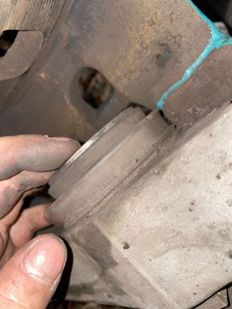 Piston seems parallel and straight