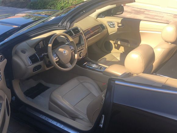 Note lambs wool mats included.  Slightly discolored.