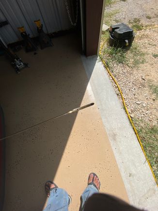 Initial pil black and gooey