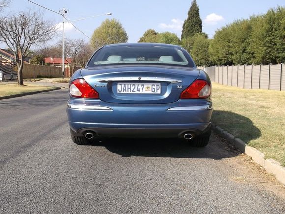 My 2002 3.0L Jaguar X-Type in Krugerdorp, South Africa.