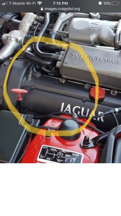 Not my car but this is then area I smell the faint gasoline. The opposite side there is no smell.