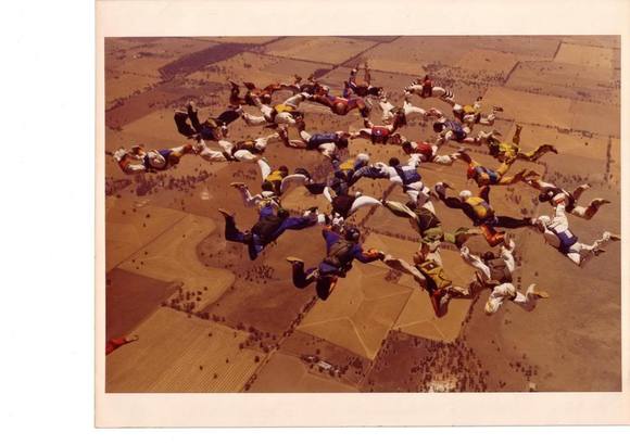 Corowa mid 70s.  Me centre blue/gold gear white helmet