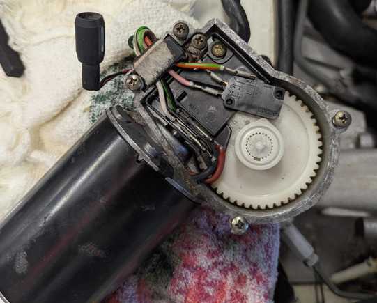 Motor and gearbox