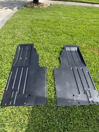 Had to modify pans provided by the P.O. but available in sections from the usuals 