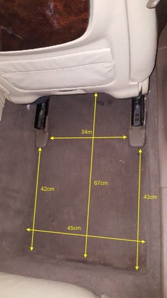 LWB X358 rear floor dimensions