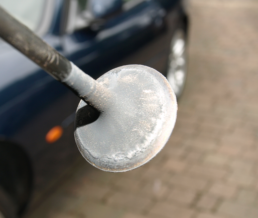 Exhaust valve as removed