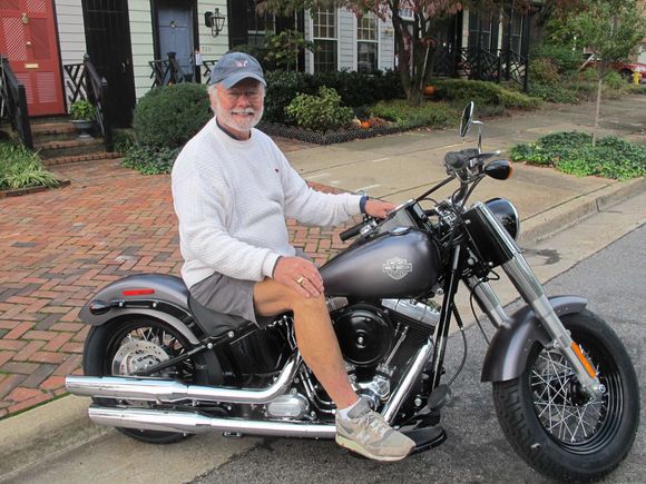 My 2014 Hatley-Davidson Soft Tail Slim 103 cu. in.