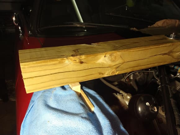 1989 XJS V12 Convertible - wood spacers and micro-fiber to keep the crazy things clean and nice