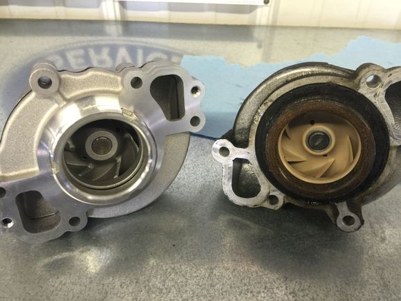 New and old pumps