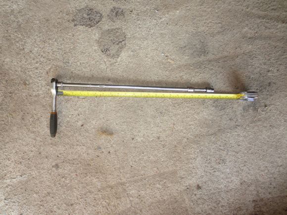 Minimum 21 inch extension