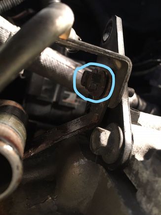 Undo this 8mm bolt